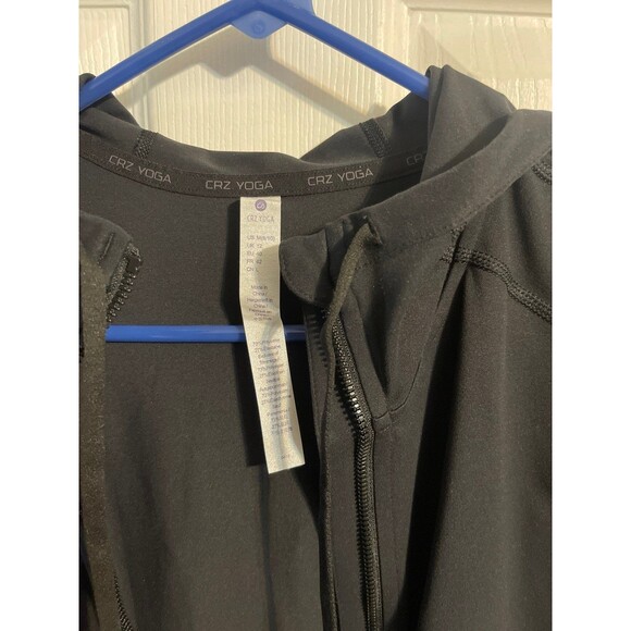 CRZ YOGA Brushed Full Zip Hoodie Jacket Size M New With Tags - Picture 8 of 8